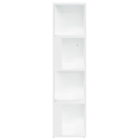vidaXL Corner Cabinet White 33x33x132 cm Engineered Wood