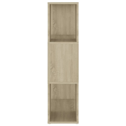 vidaXL Book Cabinet Room Divider Sonoma Oak 60x24x94 cm Engineered Wood