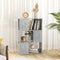 vidaXL Book Cabinet Room Divider Concrete Grey 60x24x94 cm Engineered Wood