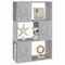 vidaXL Book Cabinet Room Divider Concrete Grey 60x24x94 cm Engineered Wood