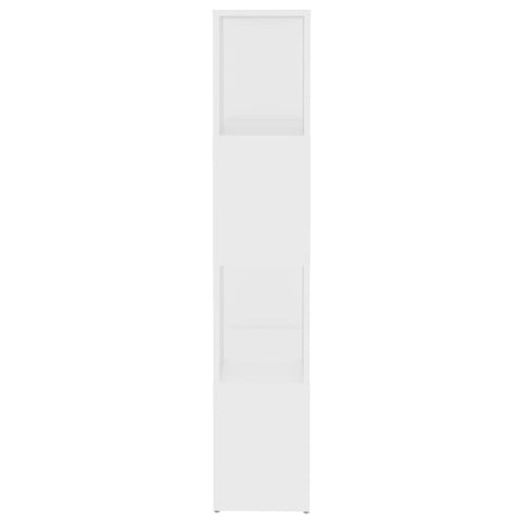 vidaXL Book Cabinet Room Divider White 60x24x124.5 cm Engineered Wood