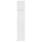 vidaXL Book Cabinet Room Divider White 60x24x124.5 cm Engineered Wood