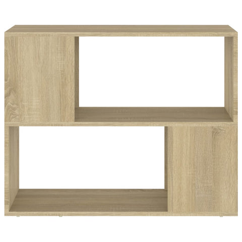 vidaXL TV Cabinet Sonoma Oak 80x24x63 cm Engineered Wood
