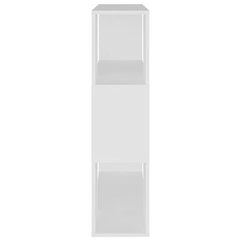 vidaXL Book Cabinet Room Divider White 80x24x94 cm Engineered Wood
