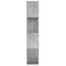 vidaXL Book Cabinet Room Divider Concrete Grey 80x24x124.5cm Engineered Wood