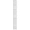 vidaXL Book Cabinet Room Divider White 80x24x186 cm Engineered Wood