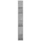 vidaXL Book Cabinet Room Divider Concrete Grey 80x24x186 cm Engineered Wood