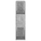 vidaXL Book Cabinet Room Divider Concrete Grey 100x24x94 cm