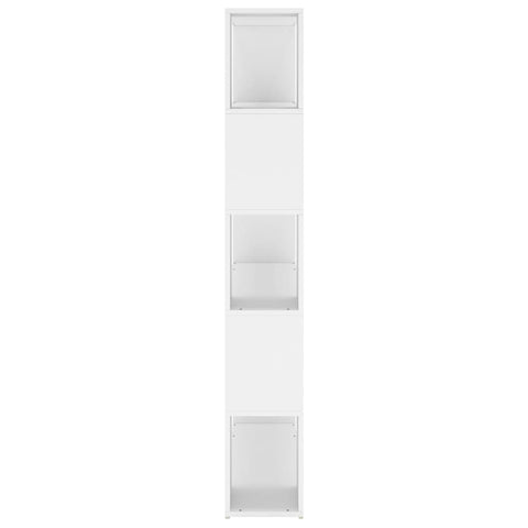 vidaXL Book Cabinet Room Divider White 100x24x155 cm Engineered Wood