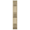 vidaXL Book Cabinet Room Divider Sonoma Oak 100x24x155 cm Engineered Wood