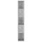 vidaXL Book Cabinet Room Divider Concrete Grey 100x24x155 cm Engineered Wood