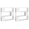 vidaXL Book Cabinet Room Divider White 100x24x188 cm