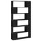 vidaXL Book Cabinet Room Divider Black 100x24x188 cm