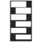 vidaXL Book Cabinet Room Divider Black 100x24x188 cm