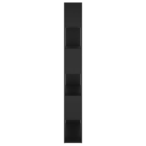 vidaXL Book Cabinet Room Divider Black 100x24x188 cm