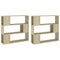 vidaXL Book Cabinet Room Divider Sonoma Oak 100x24x188 cm