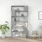 vidaXL Book Cabinet Room Divider Concrete Grey 100x24x188 cm