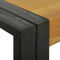 vidaXL Bathroom Cabinet 60x45x35 cm Solid Wood Teak