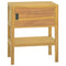 vidaXL Bathroom Cabinet 60x40x75 cm Solid Wood Teak