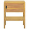 vidaXL Bathroom Cabinet 60x40x75 cm Solid Wood Teak