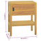 vidaXL Bathroom Cabinet 60x40x75 cm Solid Wood Teak