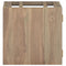 vidaXL Wall-mounted Bathroom Cabinet 46x25.5x40 cm Solid Wood Teak