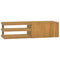 vidaXL Wall-mounted Bathroom Cabinet 110x40x30 cm Solid Wood Teak