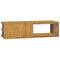 vidaXL Wall-mounted Bathroom Cabinet 110x40x30 cm Solid Wood Teak