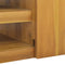 vidaXL Wall-mounted Bathroom Cabinet 110x40x30 cm Solid Wood Teak