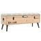 vidaXL Storage Bench 110 cm Solid Firwood