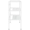 vidaXL Bathroom Washbasin Frame White 79x38x83 cm Iron