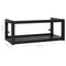 vidaXL Wall-mounted Bathroom Washbasin Frame Black 79x38x31 cm Iron