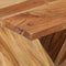 vidaXL Side Table 35x35x55 cm Solid Wood Acacia