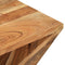 vidaXL Side Table 35x35x55 cm Solid Wood Acacia