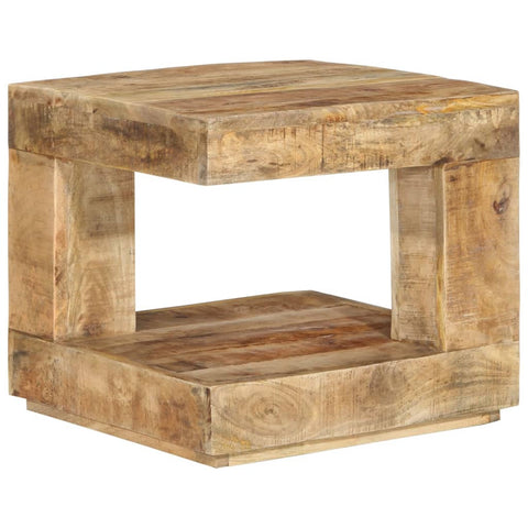 vidaXL Coffee Table 45x45x40 cm Solid Wood Mango
