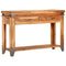 vidaXL Console Table 110x34x74 cm Solid Wood Acacia