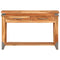 vidaXL Console Table 110x34x74 cm Solid Wood Acacia