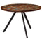 vidaXL Dining Table 110x75 cm Solid Wood Reclaimed