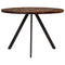 vidaXL Dining Table 110x75 cm Solid Wood Reclaimed
