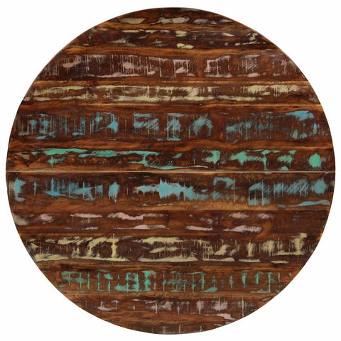 vidaXL Dining Table 110x75 cm Solid Wood Reclaimed