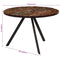 vidaXL Dining Table 110x75 cm Solid Wood Reclaimed