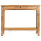 vidaXL Console Table 100x40x76 cm Solid Acacia Wood