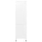 vidaXL Industrial Wardrobe White 90x50x180 cm Metal