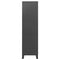 vidaXL Industrial Wardrobe Anthracite 90x50x180 cm Metal