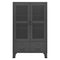 vidaXL Industrial Storage Chest Anthracite Metal