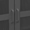 vidaXL Industrial Storage Chest Anthracite Metal