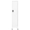 vidaXL Locker Cabinet White 38x45x180 cm Steel