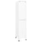 vidaXL Locker Cabinet White 38x45x180 cm Steel