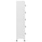 vidaXL Locker Cabinet Light Grey 38x40x180 cm Steel