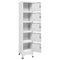 vidaXL Locker Cabinet Light Grey 38x40x180 cm Steel